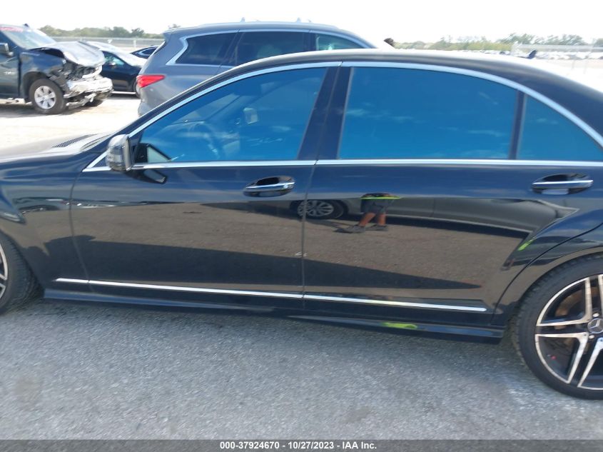 2013 MERCEDES-BENZ S 550 WDDNG7DB3DA499338
