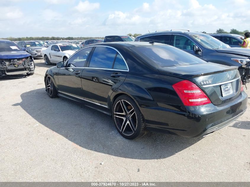 2013 MERCEDES-BENZ S 550 WDDNG7DB3DA499338