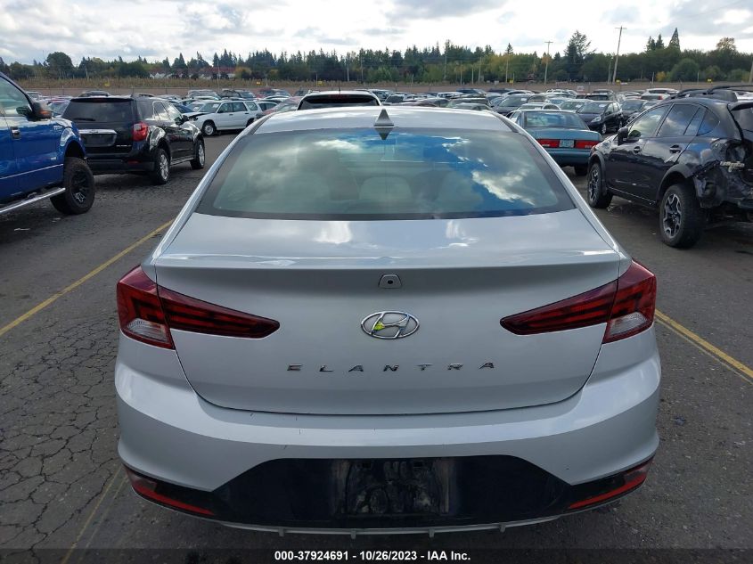 2019 HYUNDAI ELANTRA SEL - KMHD84LFXKU746903