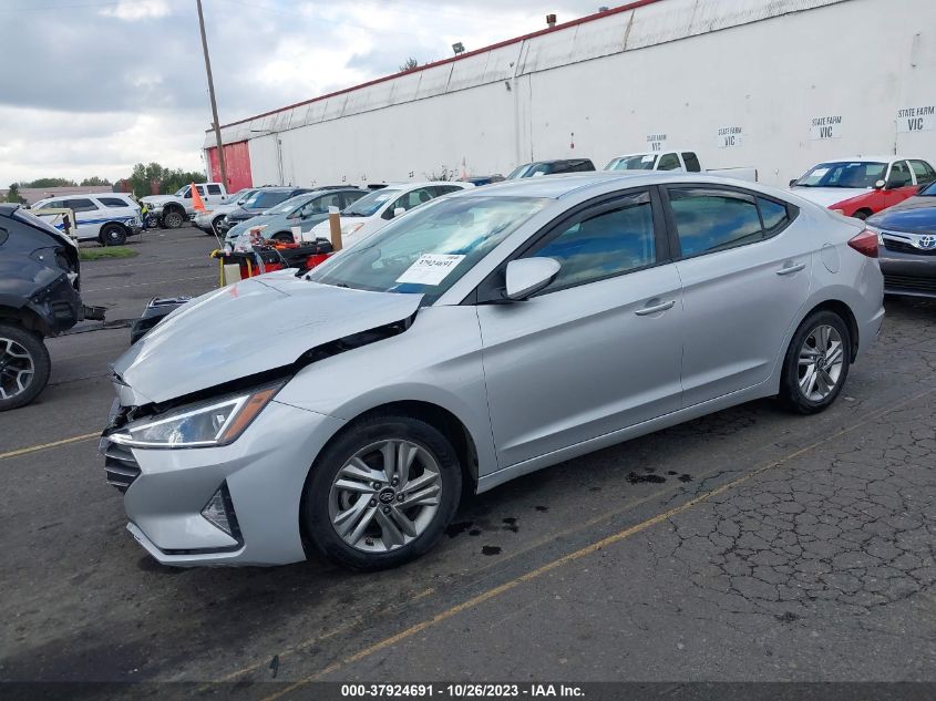 2019 HYUNDAI ELANTRA SEL - KMHD84LFXKU746903