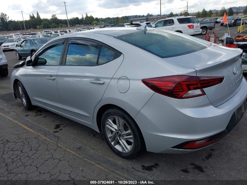 2019 HYUNDAI ELANTRA SEL - KMHD84LFXKU746903