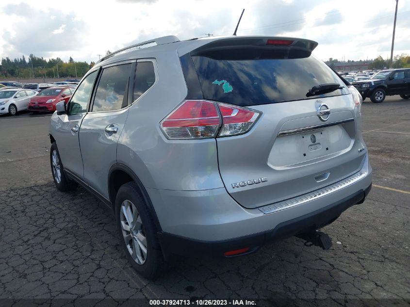 2015 NISSAN ROGUE SV - KNMAT2MVXFP510126