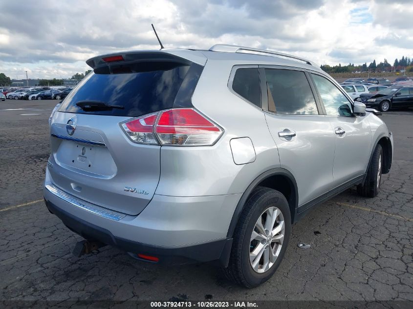 2015 NISSAN ROGUE SV - KNMAT2MVXFP510126