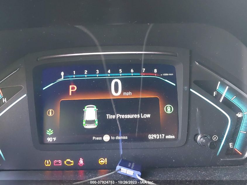 VIN 5FNRL6H73NB022571 2022 HONDA ODYSSEY EX-L