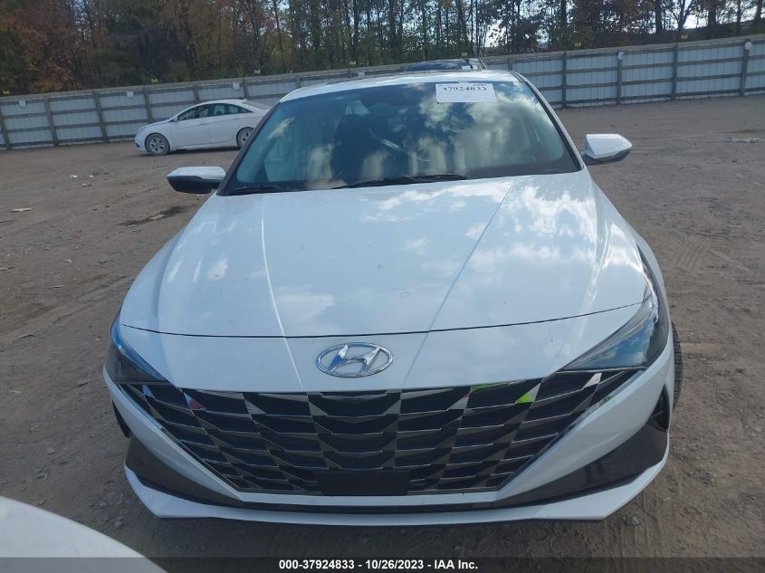 2021 HYUNDAI ELANTRA SEL - 5NPLN4AG7MH029022