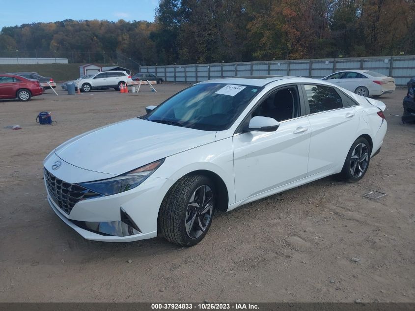 2021 HYUNDAI ELANTRA SEL - 5NPLN4AG7MH029022