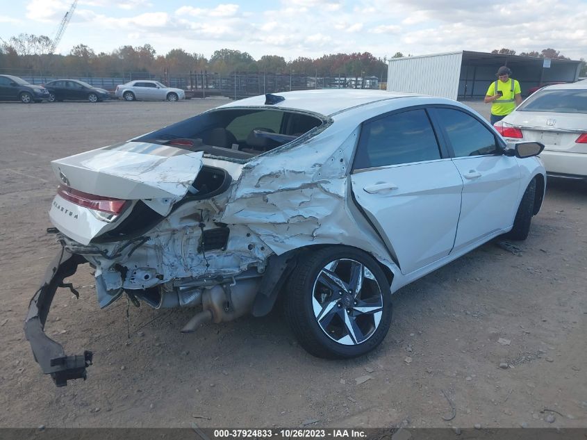 2021 HYUNDAI ELANTRA SEL - 5NPLN4AG7MH029022