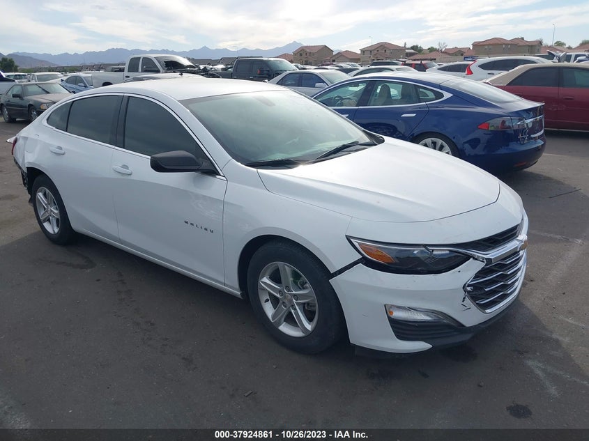 VIN 1G1ZC5ST9MF085452 2021 CHEVROLET MALIBU LS