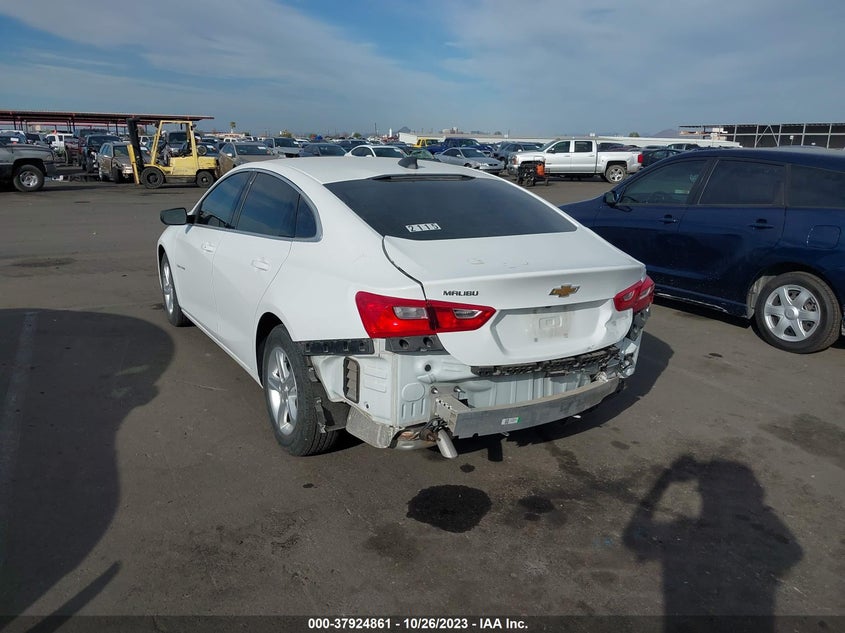 VIN 1G1ZC5ST9MF085452 2021 CHEVROLET MALIBU LS