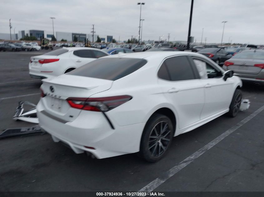 2022 TOYOTA CAMRY SE NIGHTSHADE - 4T1G11AK7NU659352