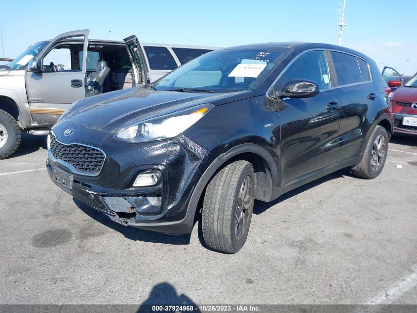 VIN KNDPMCAC7M7900100 2021 KIA SPORTAGE LX