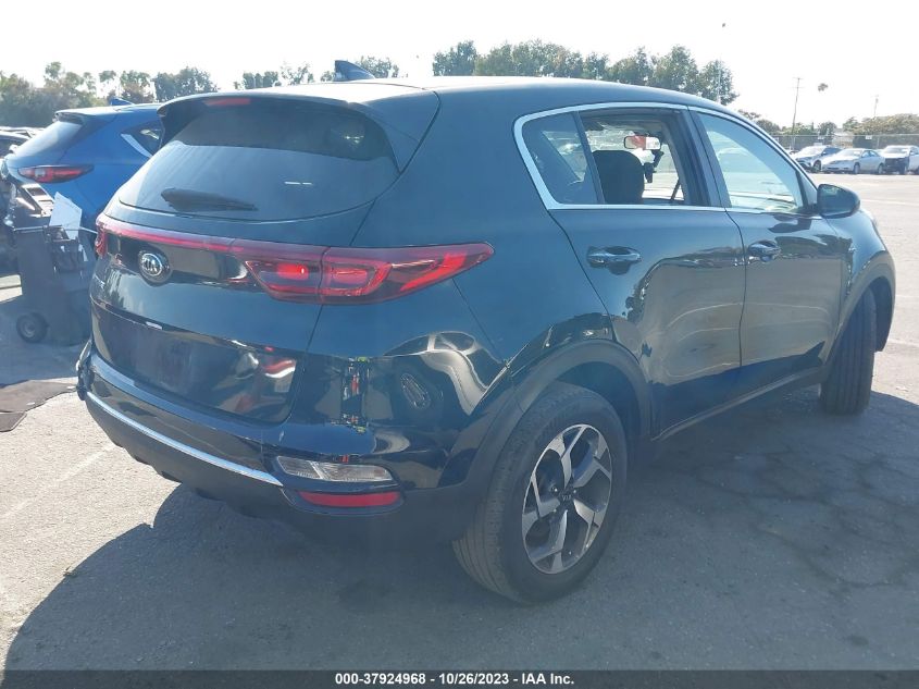 VIN KNDPMCAC7M7900100 2021 KIA SPORTAGE LX