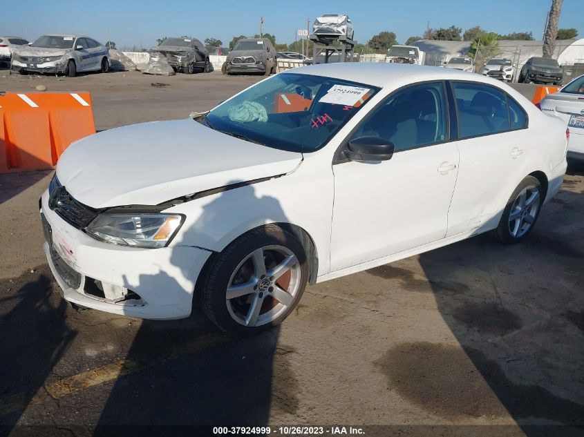 2013 VOLKSWAGEN JETTA SEDAN S 3VW2K7AJ7DM267607