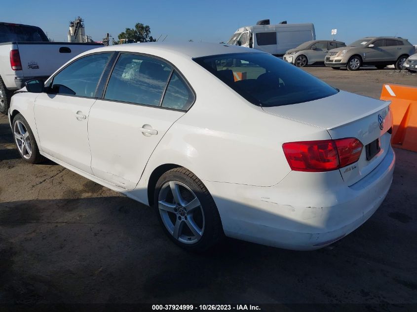 2013 VOLKSWAGEN JETTA SEDAN S 3VW2K7AJ7DM267607