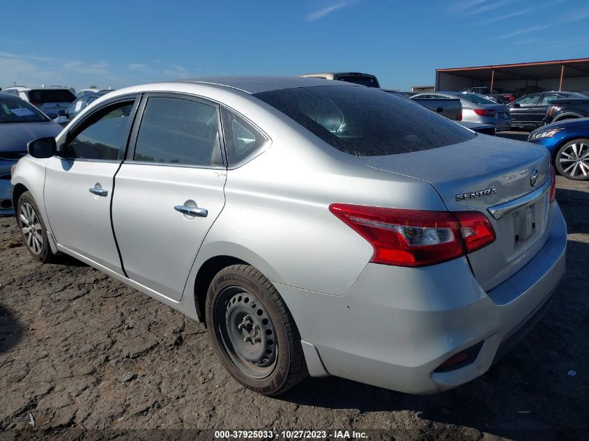 2019 NISSAN SENTRA S - 3N1AB7APXKY427149