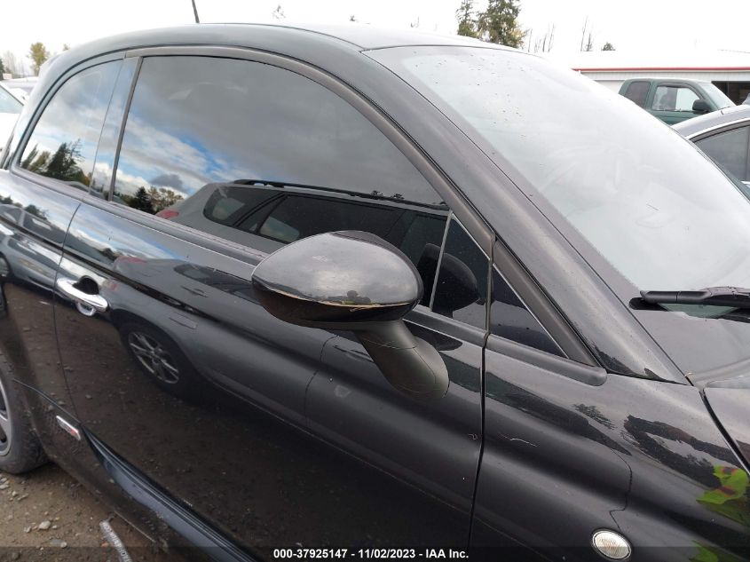 2013 FIAT 500E BATTERY ELECTRIC 3C3CFFGE6DT714096
