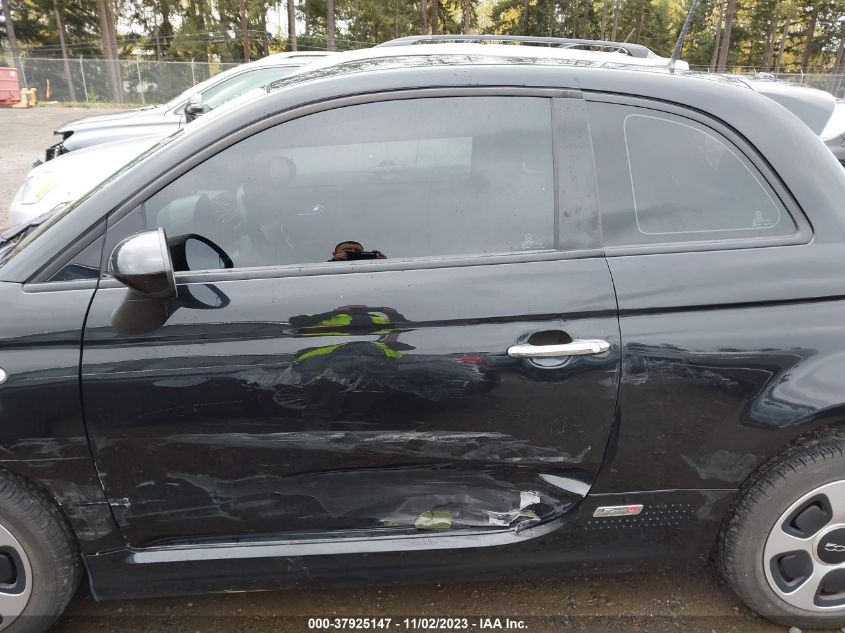 2013 FIAT 500E BATTERY ELECTRIC 3C3CFFGE6DT714096