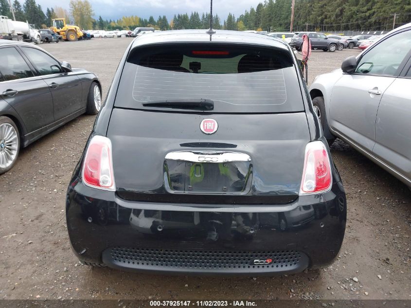 2013 FIAT 500E BATTERY ELECTRIC 3C3CFFGE6DT714096