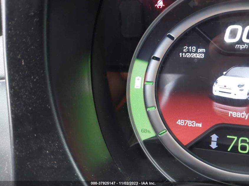2013 FIAT 500E BATTERY ELECTRIC 3C3CFFGE6DT714096