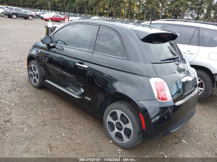 2013 FIAT 500E BATTERY ELECTRIC 3C3CFFGE6DT714096