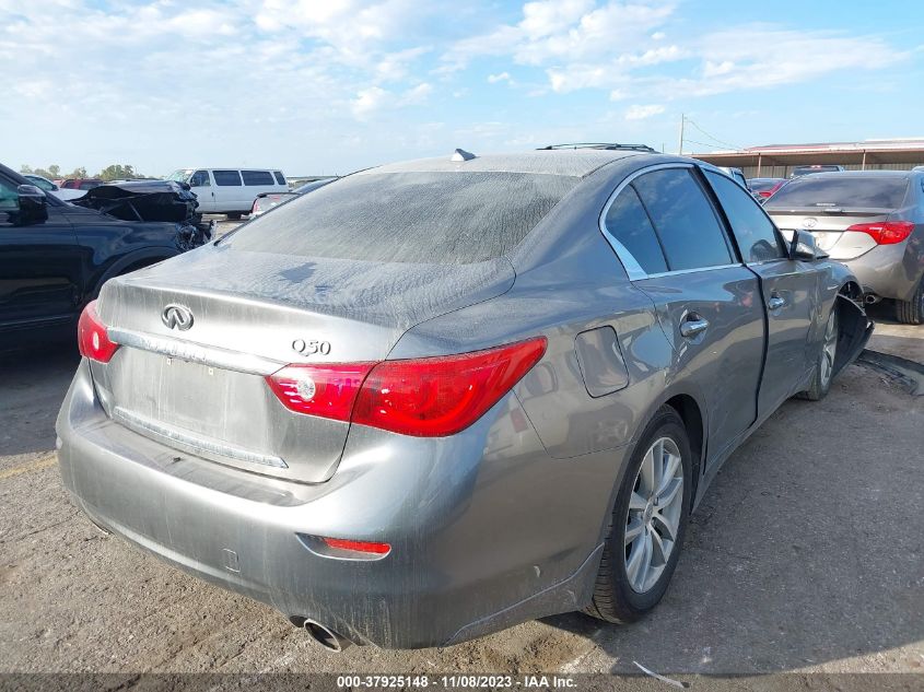 2015 INFINITI Q50 PREMIUM/SPORT - JN1BV7AP6FM347531