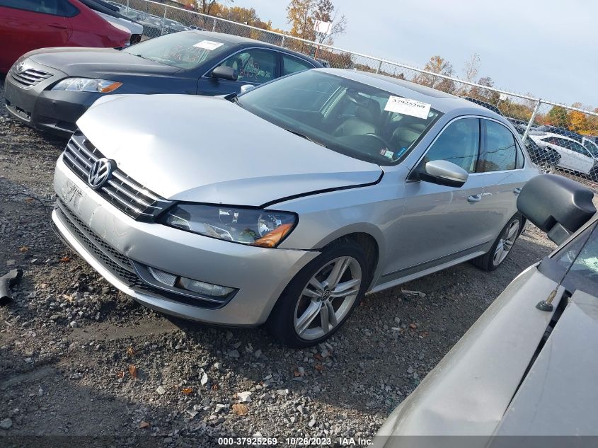 2013 VOLKSWAGEN PASSAT SEL - 1VWCM7A32DC037961