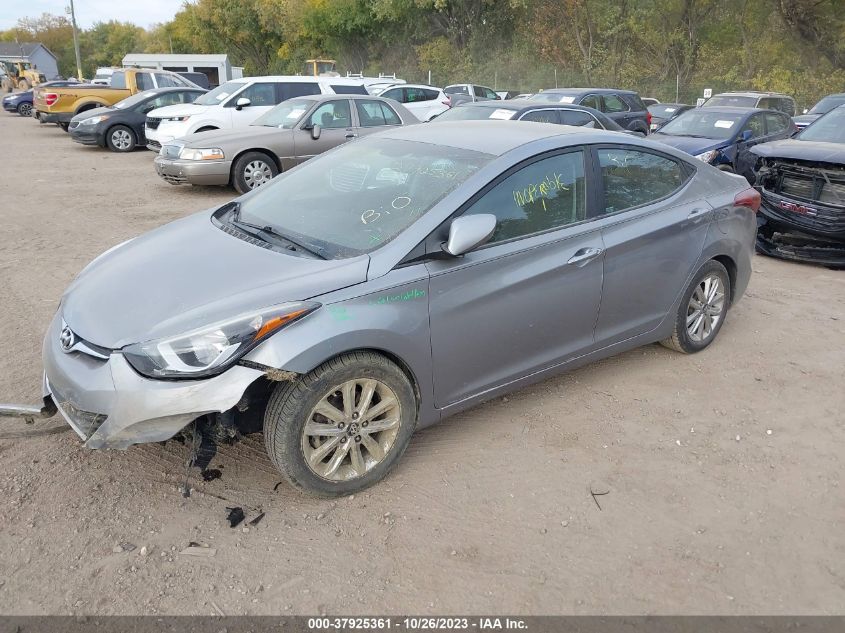 2015 HYUNDAI ELANTRA SE/SPORT/LIMITED - KMHDH4AE3FU387524