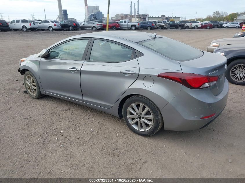 2015 HYUNDAI ELANTRA SE/SPORT/LIMITED - KMHDH4AE3FU387524