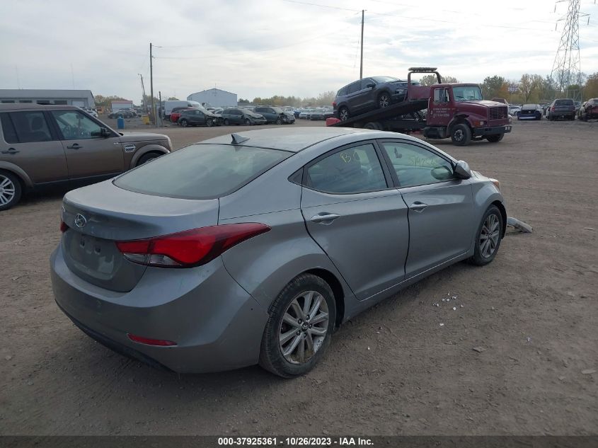 2015 HYUNDAI ELANTRA SE/SPORT/LIMITED - KMHDH4AE3FU387524