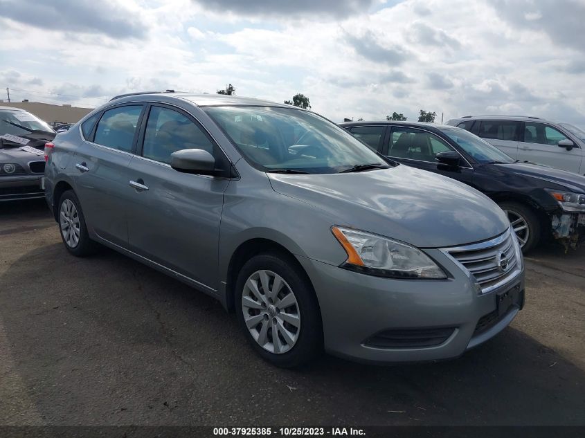 2014 NISSAN SENTRA S/FE+ S/SV/FE+ SV/SR/SL - 3N1AB7APXEY241129