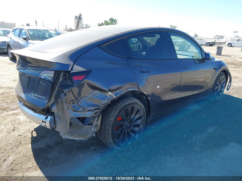 VIN 7SAYGDEF8PF863663 2023 TESLA MODEL Y