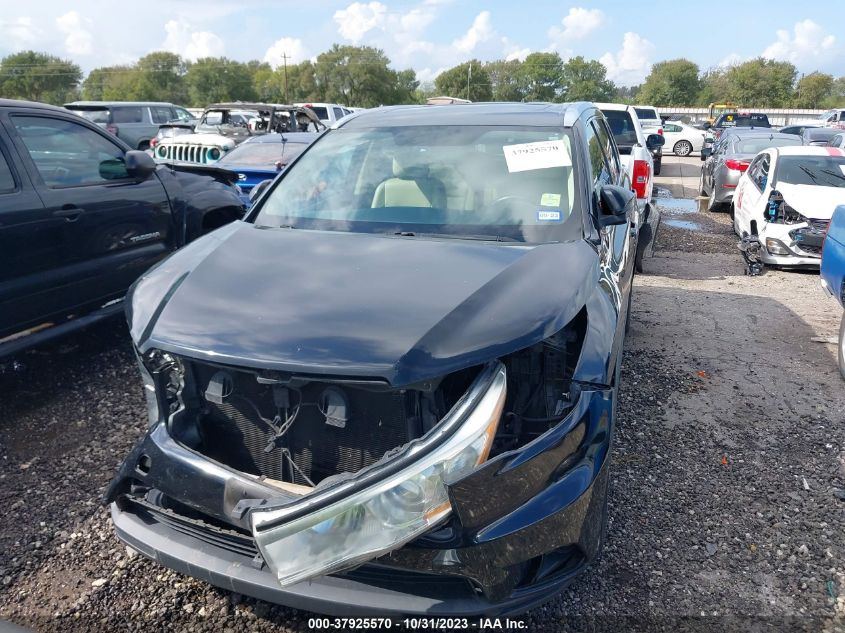 2014 TOYOTA HIGHLANDER XLE - 5TDKKRFH4ES015478