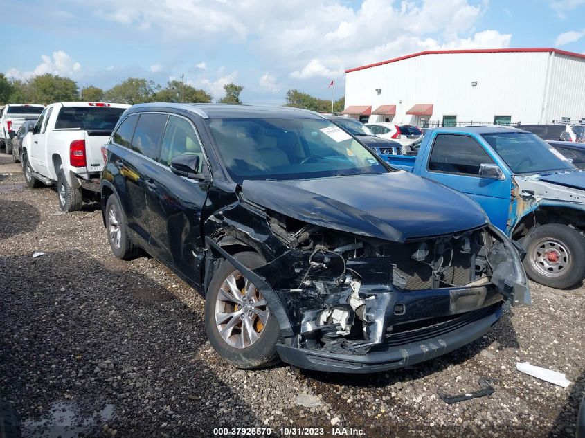 2014 TOYOTA HIGHLANDER XLE - 5TDKKRFH4ES015478