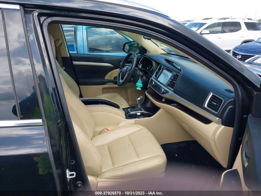 2014 TOYOTA HIGHLANDER XLE - 5TDKKRFH4ES015478