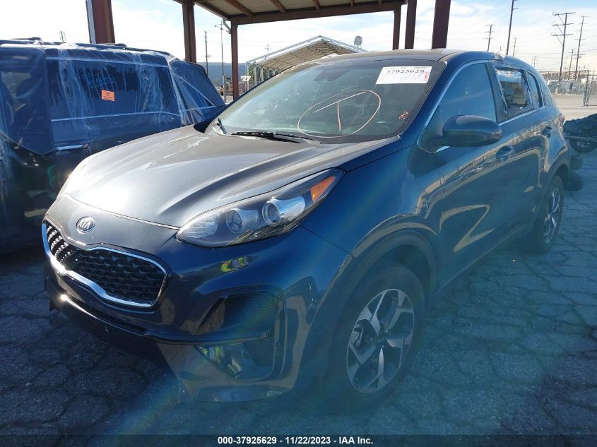 VIN KNDPM3AC8M7912952 2021 KIA SPORTAGE LX