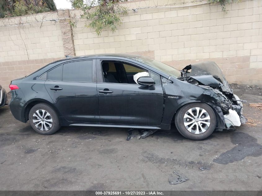 2021 TOYOTA COROLLA HYBRID LE - JTDEAMDEXMJ007313