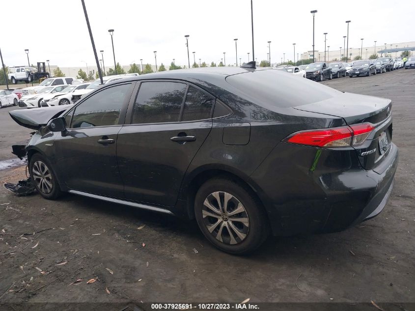 2021 TOYOTA COROLLA HYBRID LE - JTDEAMDEXMJ007313