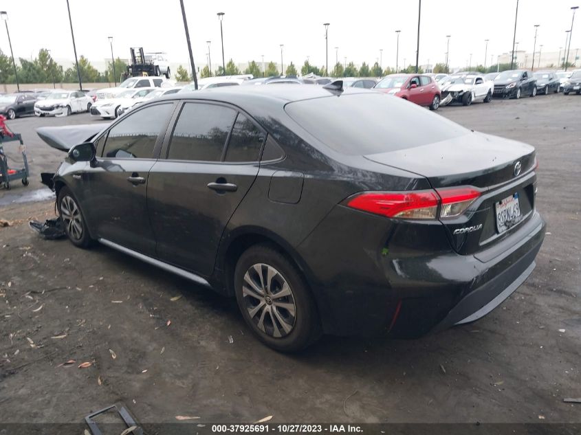 2021 TOYOTA COROLLA HYBRID LE - JTDEAMDEXMJ007313