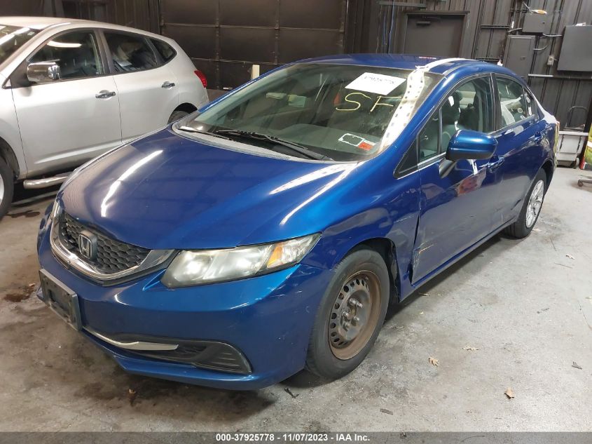 2014 HONDA CIVIC LX - 19XFB2F5XEE221901