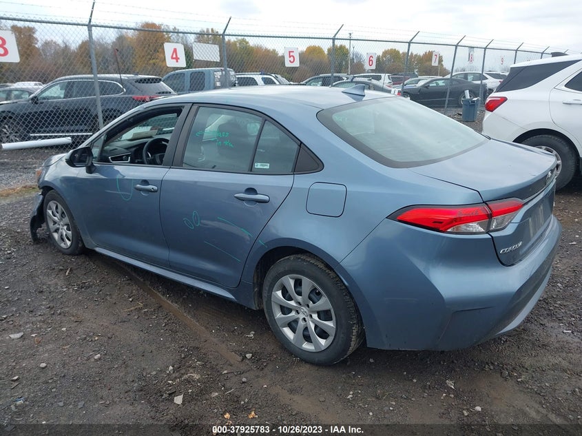 VIN 5YFEPRAE3LP117338 2020 TOYOTA COROLLA LE