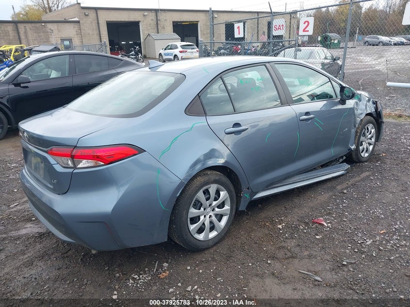 VIN 5YFEPRAE3LP117338 2020 TOYOTA COROLLA LE