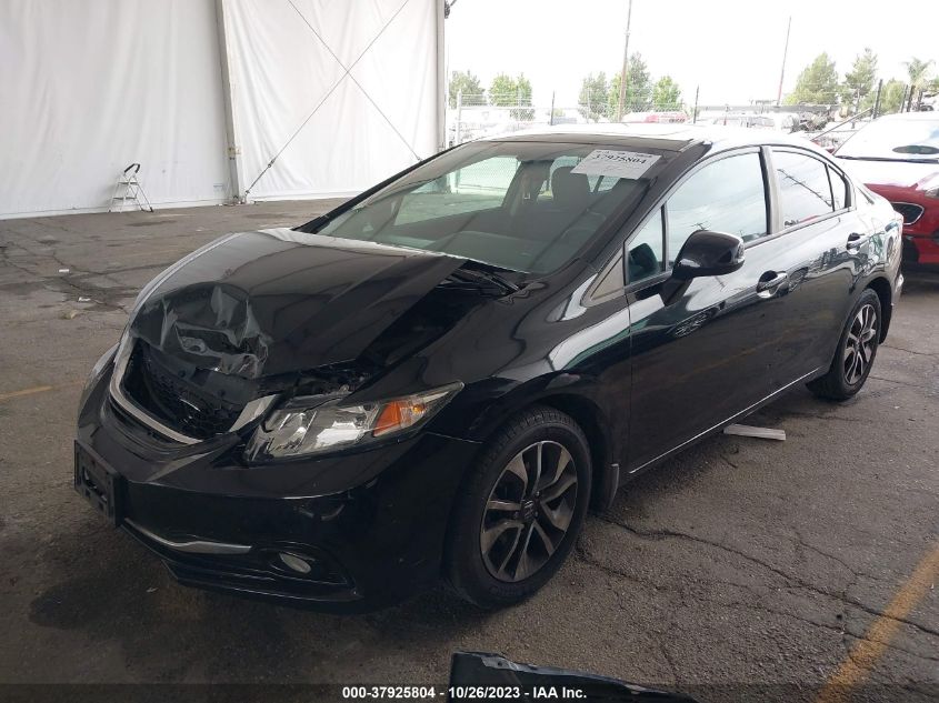 2013 HONDA CIVIC SDN EX-L 19XFB2F94DE260923