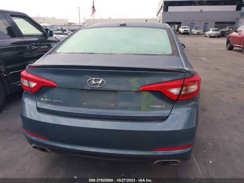 2015 HYUNDAI SONATA 2.4L SPORT - 5NPE34AF6FH233478