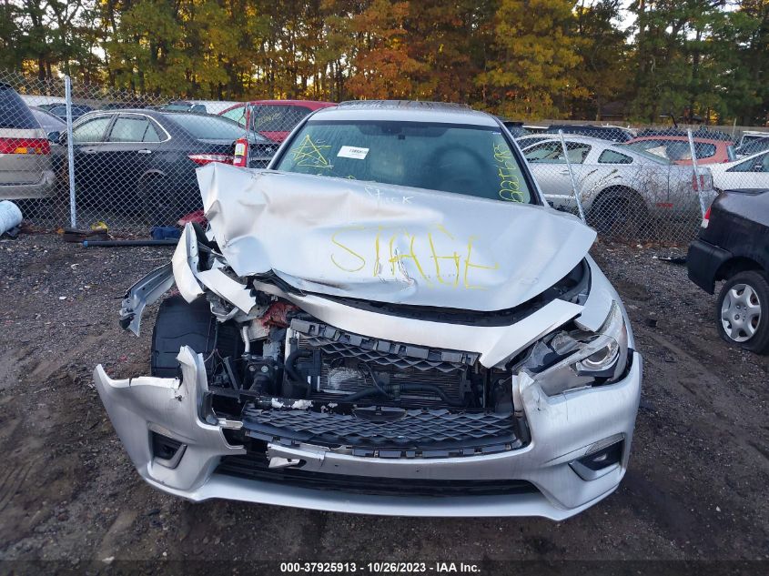 2018 INFINITI Q50 3.0T LUXE - JN1EV7AR4JM610672