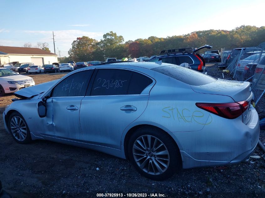 2018 INFINITI Q50 3.0T LUXE - JN1EV7AR4JM610672