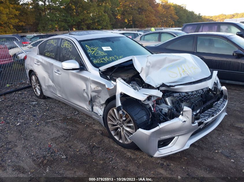 2018 INFINITI Q50 3.0T LUXE - JN1EV7AR4JM610672