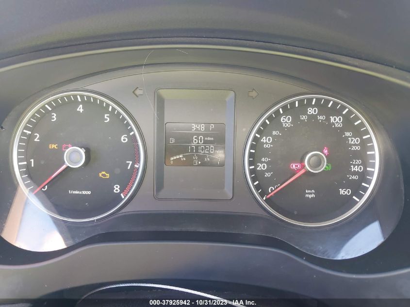 2013 VOLKSWAGEN JETTA SEDAN SE 3VWDX7AJ8DM424779