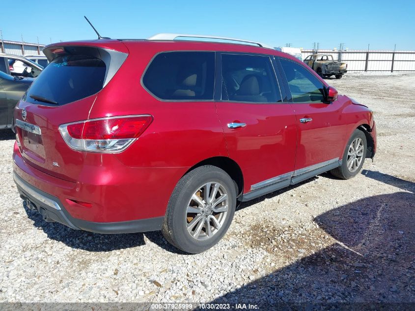 2014 NISSAN PATHFINDER - 5NIAR2MNXEC642237