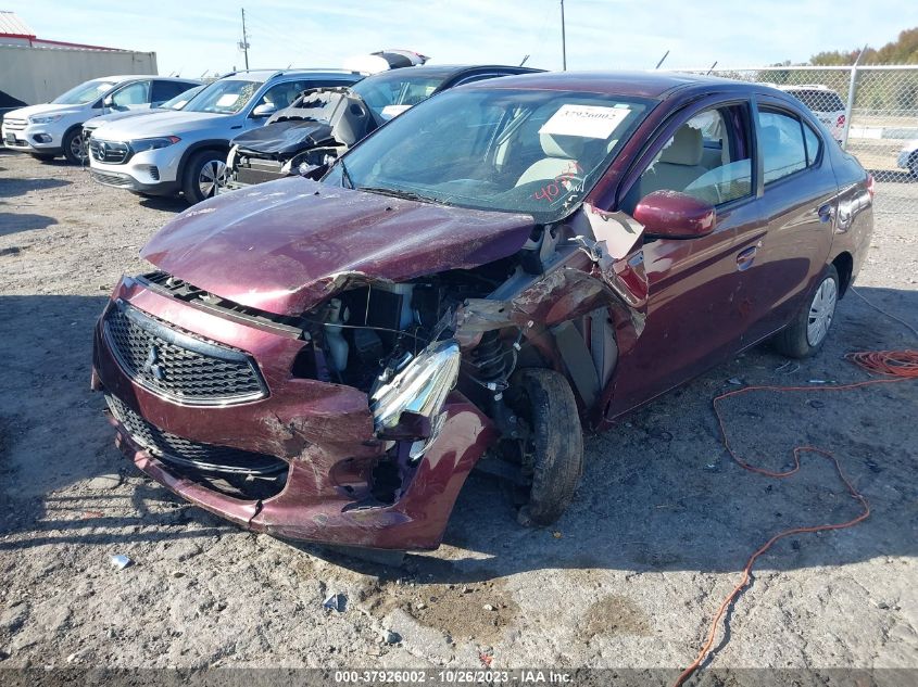 VIN ML32F3FJ4LHF07813 2020 MITSUBISHI MIRAGE G4 ES