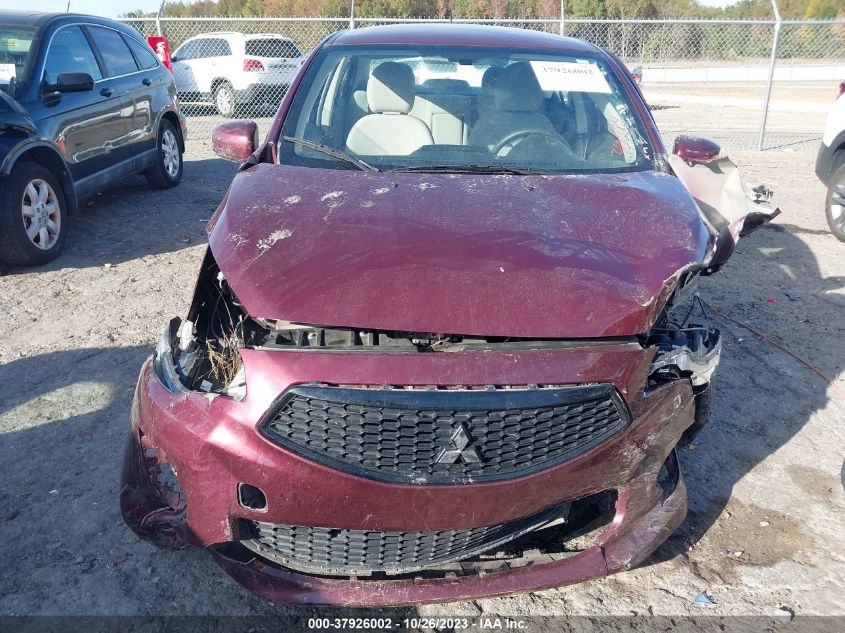 VIN ML32F3FJ4LHF07813 2020 MITSUBISHI MIRAGE G4 ES